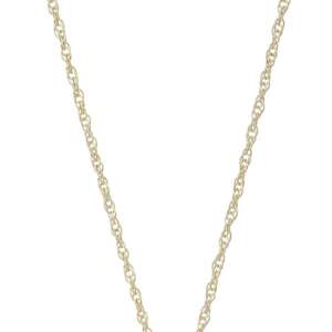 Amazon Essentials Plated Sterling Silver Cubic Zirconia Round Cut Solitaire Pendant Necklace, 18" (previously Amazon Collection)